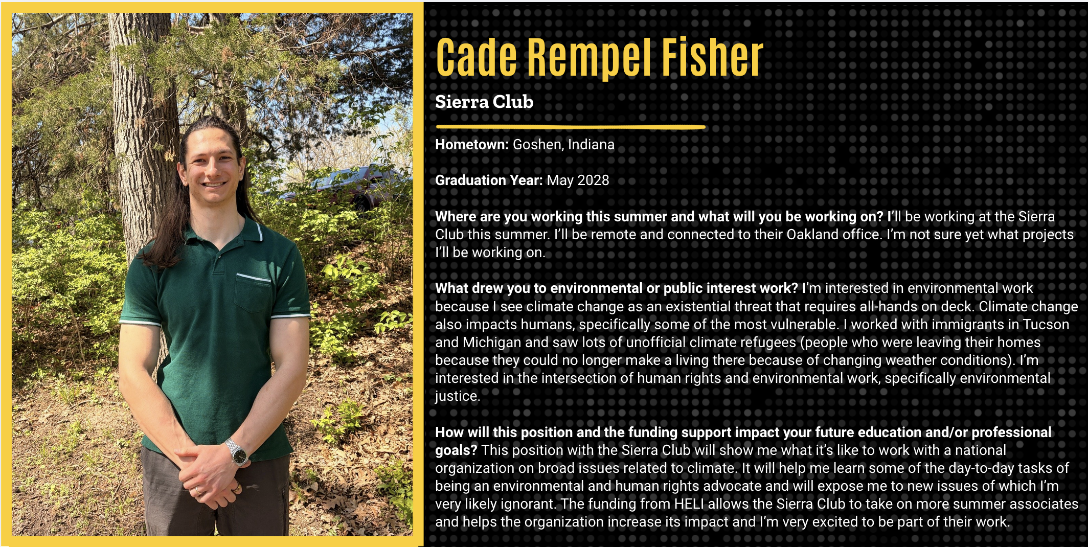 Cade Rempel Fisher profile