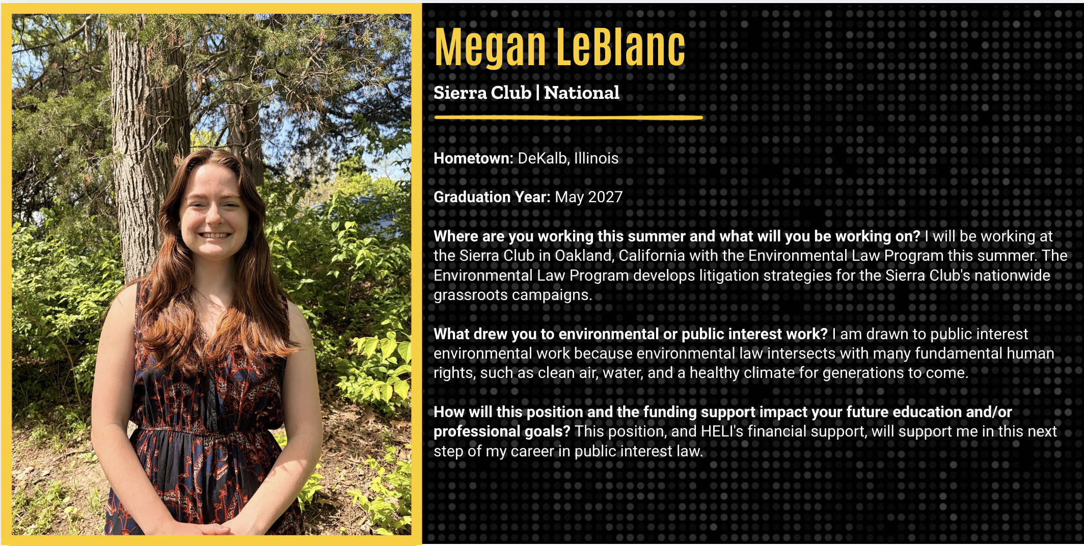 Megan LeBlanc profile