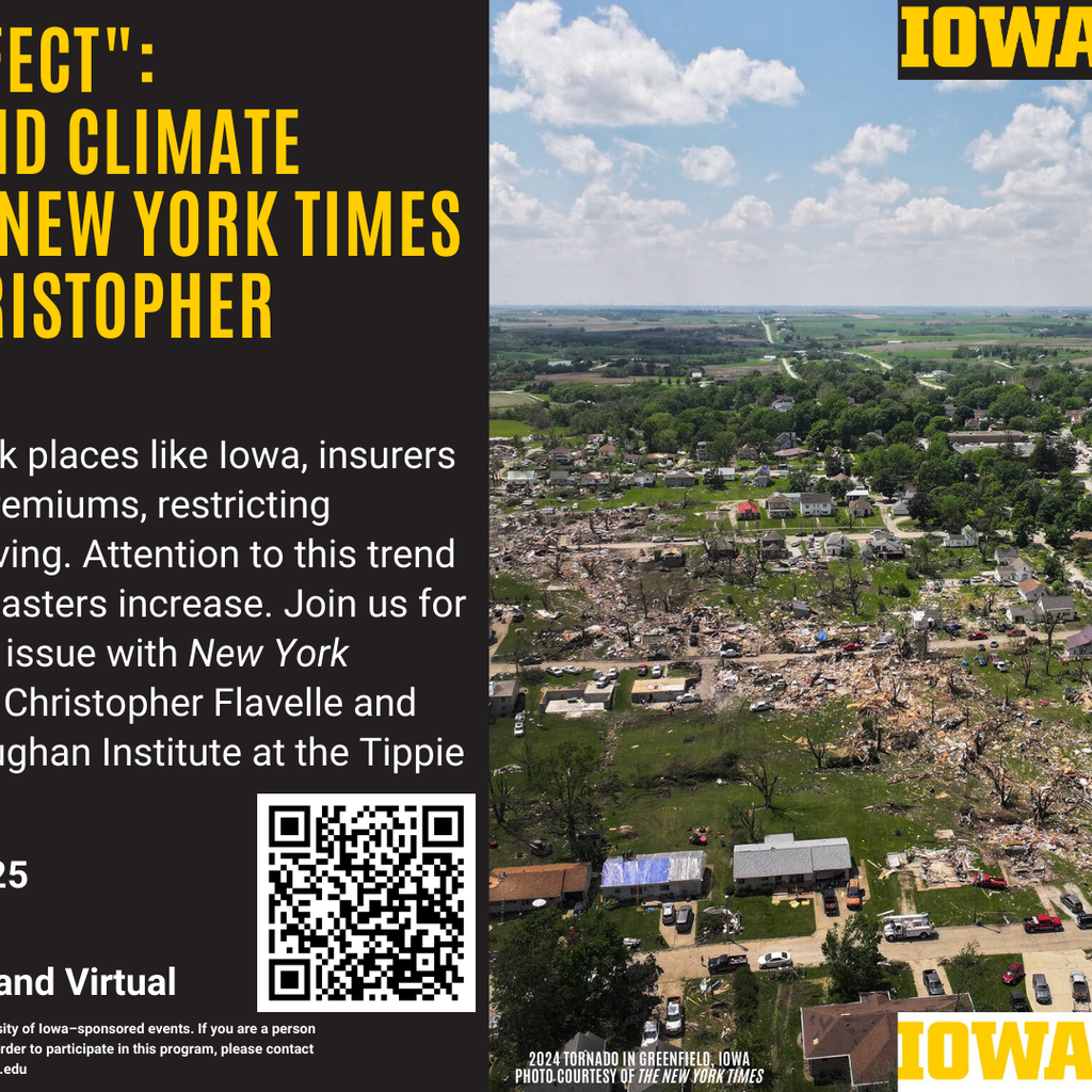 The "Iowa Effect": Insurance and Climate Change with New York Times Reporter Christopher Flavelle promotional image