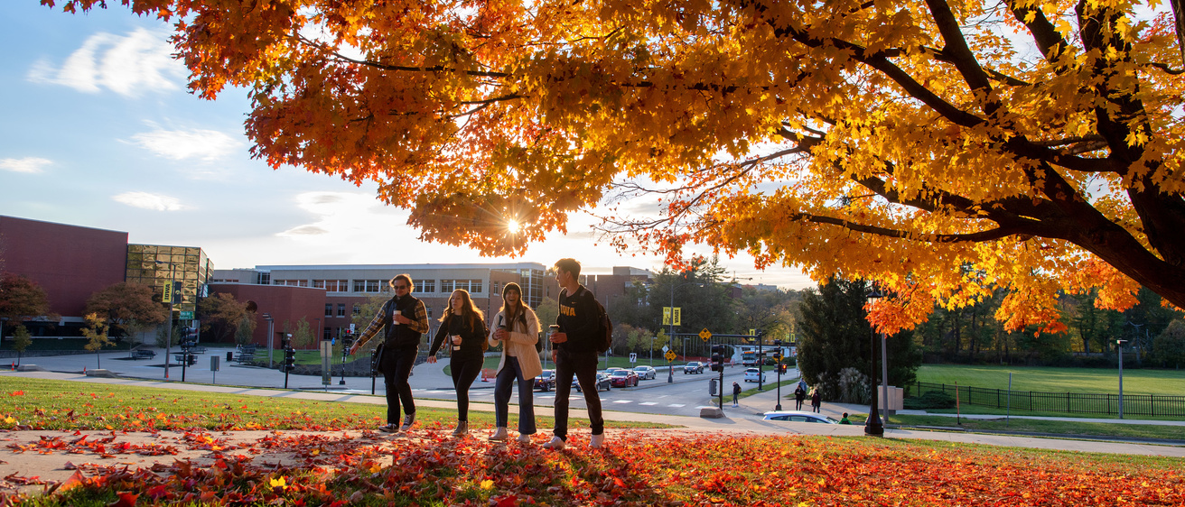 fall campus shot