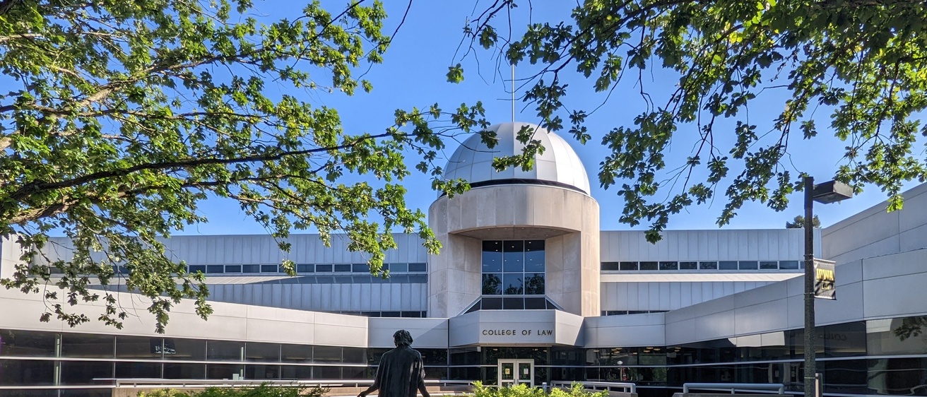 BLB exterior with trees