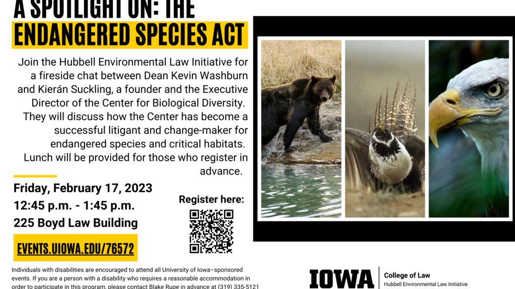 A Spotlight On: The Endangered Species Act promotional image