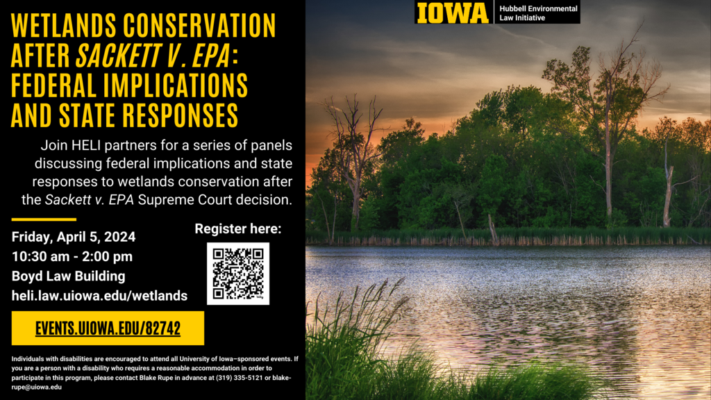 Wetlands Conservation after Sackett v. EPA: Federal Implications and State Responses  promotional image